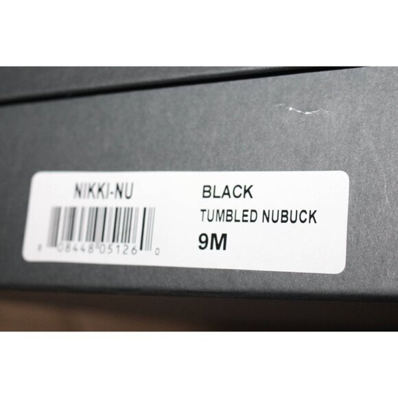 New in Box - Eileen Fisher Alfie Nubuck Cutout Bootie, aka Nikki - Black, 9 - Picture 7 of 7